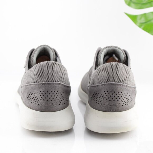 Kizik Mens Madrid Sneaker Size 12 Gray Eco Knit Hands Free Lace Up Casual Shoe - Picture 4 of 14